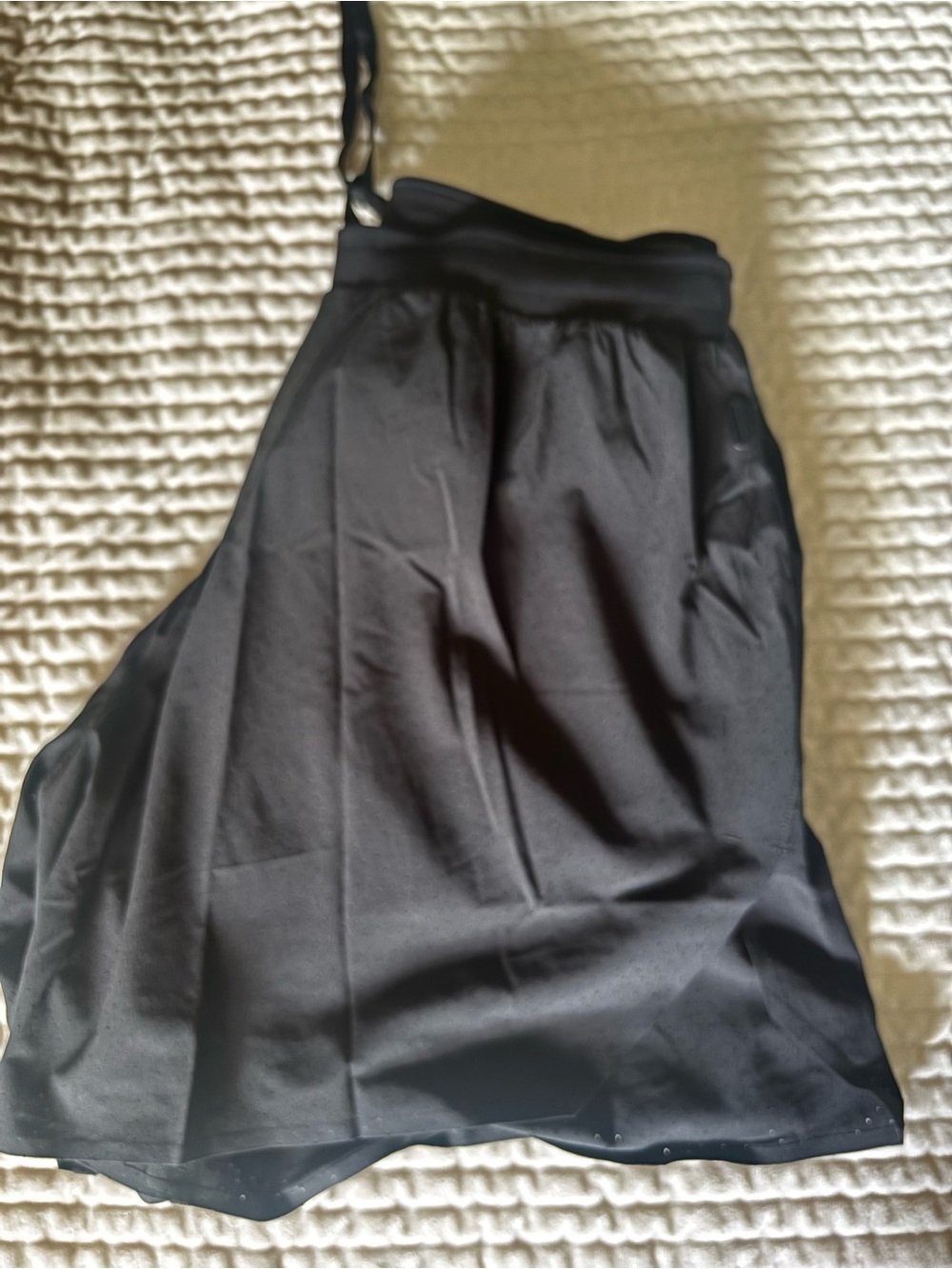 lululemon athletica Black Fast and Free Short 6” lined